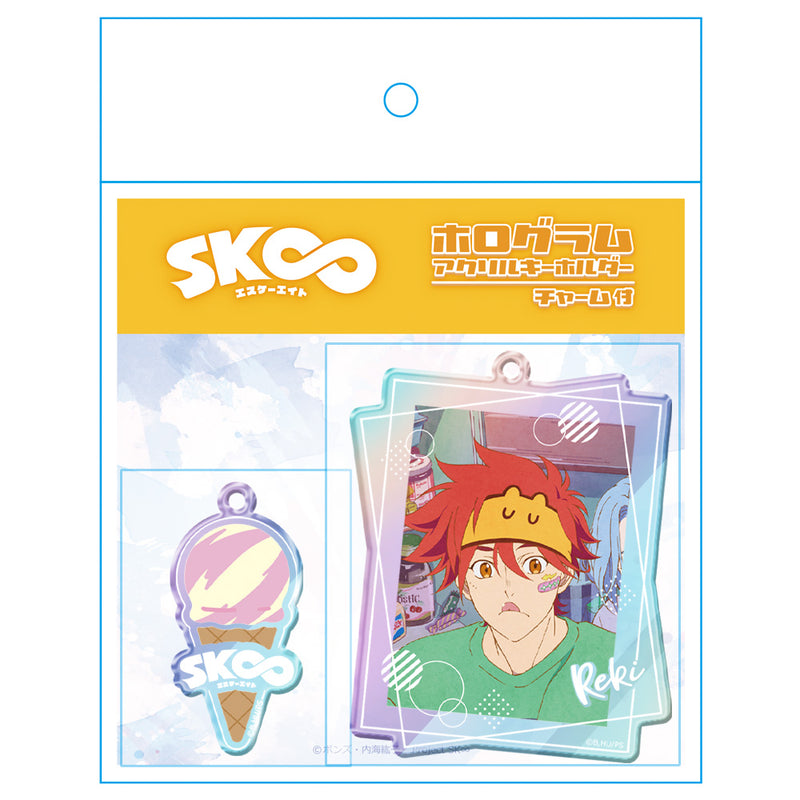 SK8 the Infinity azumaker Hologram Acrylic Key Chain A Reki