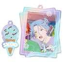 SK8 the Infinity azumaker Hologram Acrylic Key Chain B Langa