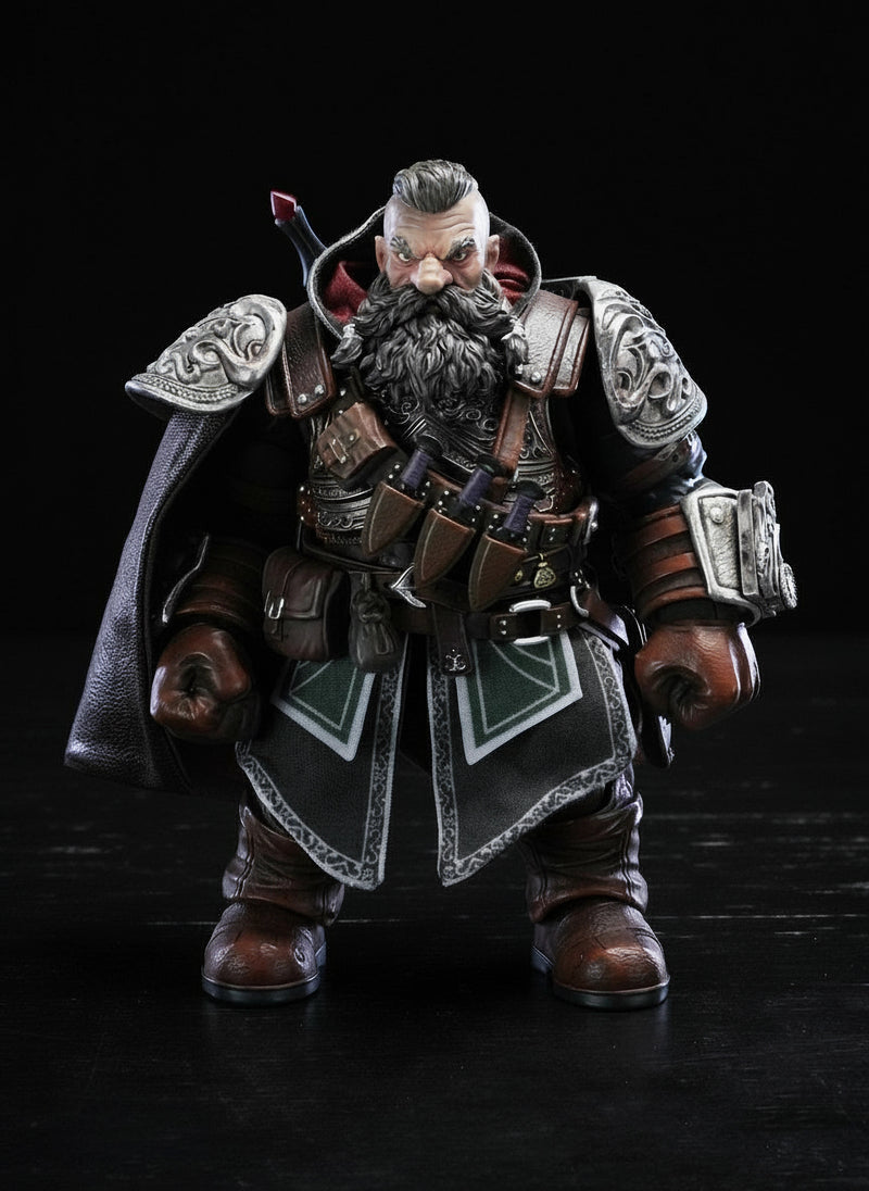 ETERNAL EXPEDITION STAR AND SAIL STUDIO DWARF ASSASSIN VERDRED ANVIL 1/12 SCALE ACTION FIGURE