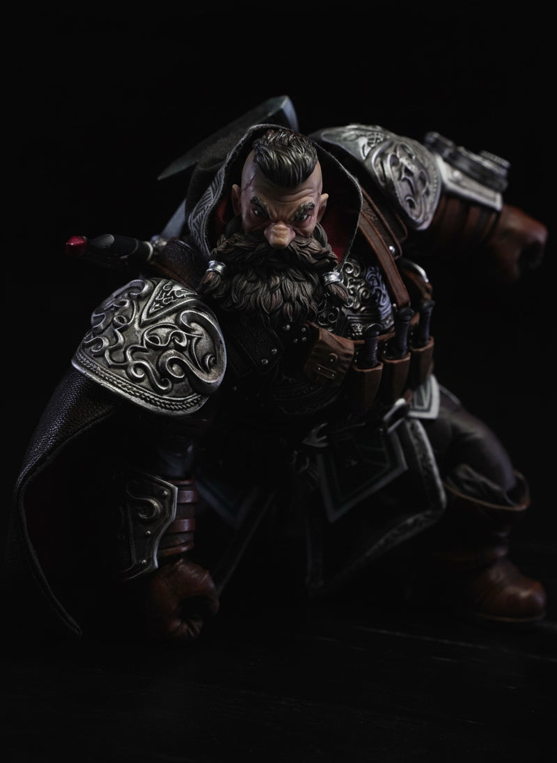 ETERNAL EXPEDITION STAR AND SAIL STUDIO DWARF ASSASSIN VERDRED ANVIL 1/12 SCALE ACTION FIGURE