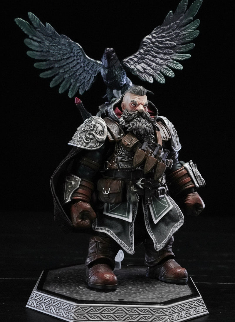 ETERNAL EXPEDITION STAR AND SAIL STUDIO DWARF ASSASSIN VERDRED ANVIL 1/12 SCALE ACTION FIGURE