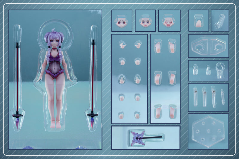 EXSSRION WITCH OF THE ORIGINAL LINYA 1/12 SCALE ACTION FIGURE PART2 SWIMSUIT VER.