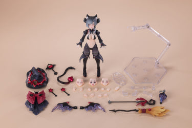 CIYUANJUXIANG(EXSSRION) THE APPRENTICE WITCH HOSHIKAWA NECO 1/12 SCALE ACTION FIGURE (BLACK)