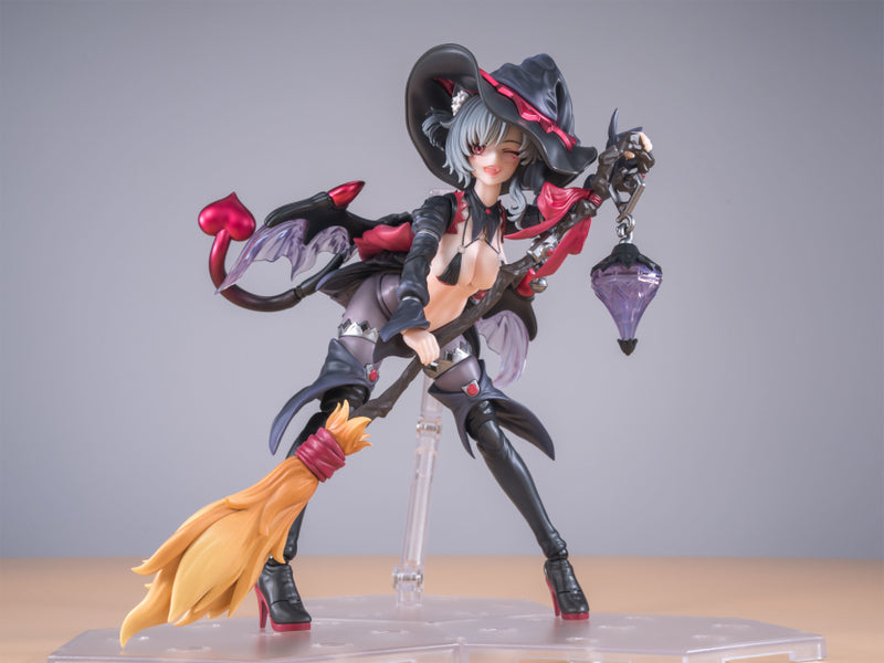 CIYUANJUXIANG(EXSSRION) THE APPRENTICE WITCH HOSHIKAWA NECO 1/12 SCALE ACTION FIGURE (BLACK)