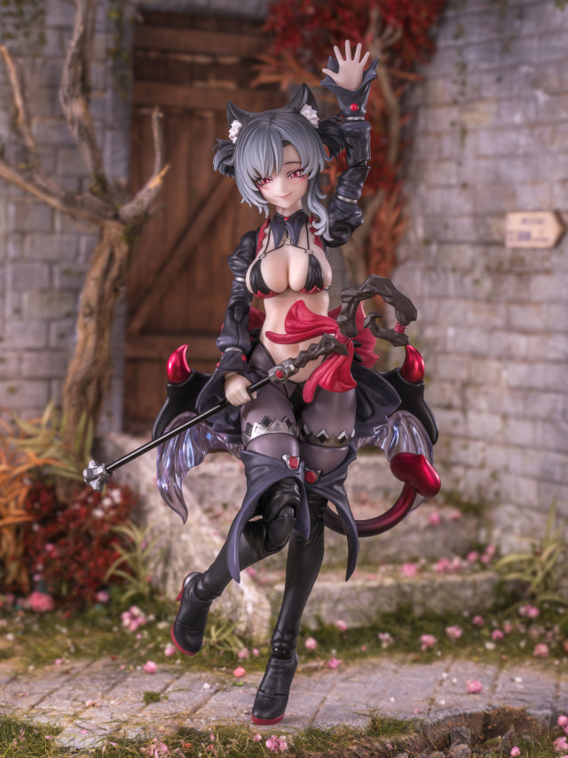 CIYUANJUXIANG(EXSSRION) THE APPRENTICE WITCH HOSHIKAWA NECO 1/12 SCALE ACTION FIGURE (BLACK)