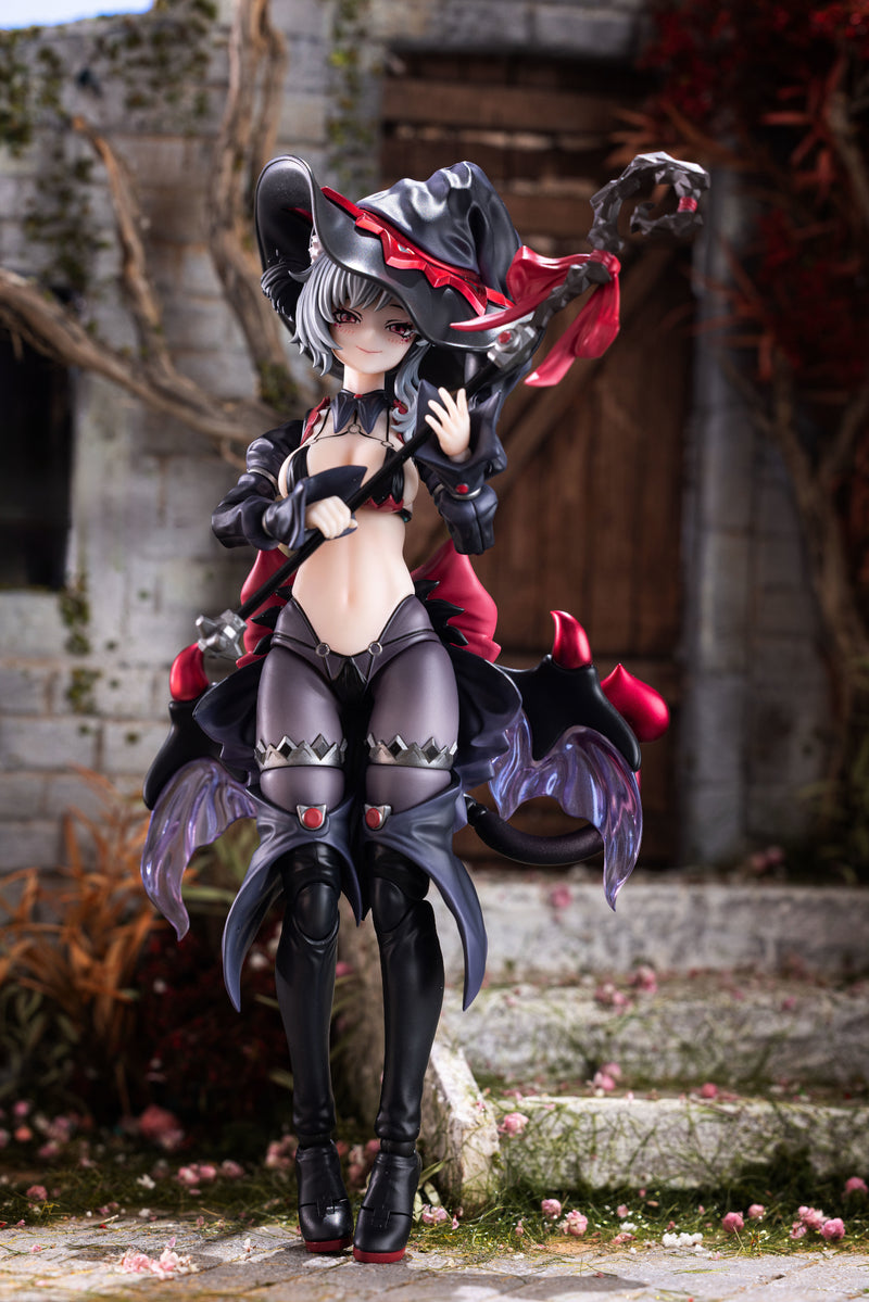 CIYUANJUXIANG(EXSSRION) THE APPRENTICE WITCH HOSHIKAWA NECO 1/12 SCALE ACTION FIGURE (BLACK)