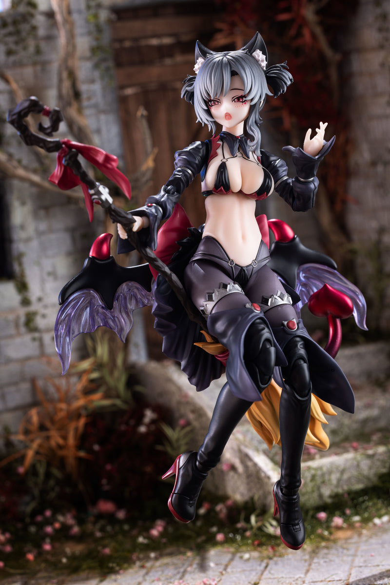 CIYUANJUXIANG(EXSSRION) THE APPRENTICE WITCH HOSHIKAWA NECO 1/12 SCALE ACTION FIGURE (BLACK)
