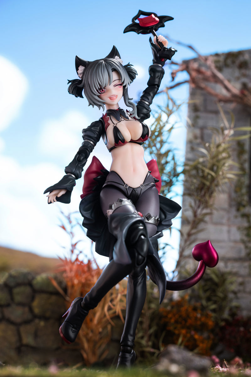 CIYUANJUXIANG(EXSSRION) THE APPRENTICE WITCH HOSHIKAWA NECO 1/12 SCALE ACTION FIGURE (BLACK)