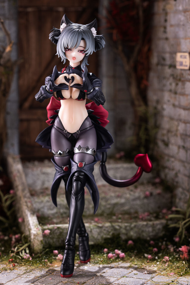 CIYUANJUXIANG(EXSSRION) THE APPRENTICE WITCH HOSHIKAWA NECO 1/12 SCALE ACTION FIGURE (BLACK)