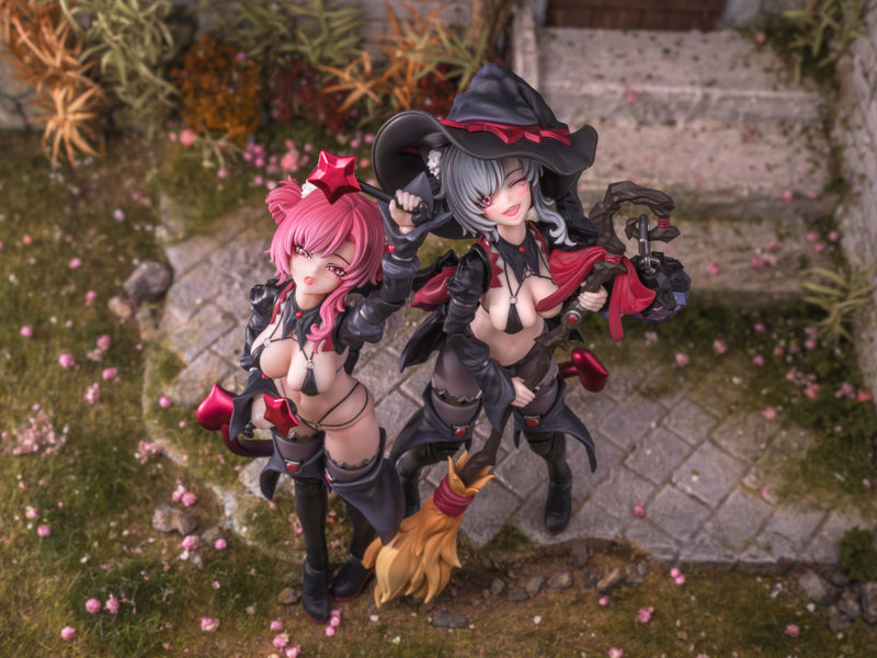 CIYUANJUXIANG(EXSSRION) THE APPRENTICE WITCH HOSHIKAWA NECO 1/12 SCALE ACTION FIGURE (BLACK)