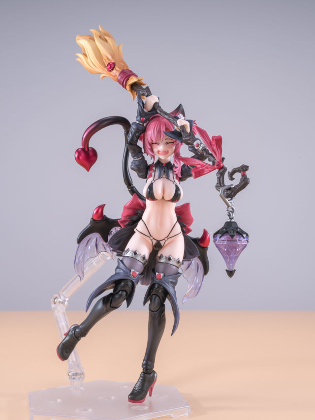 CIYUANJUXIANG(EXSSRION) THE APPRENTICE WITCH HOSHIKAWA NECO 1/12 SCALE ACTION FIGURE (RED)