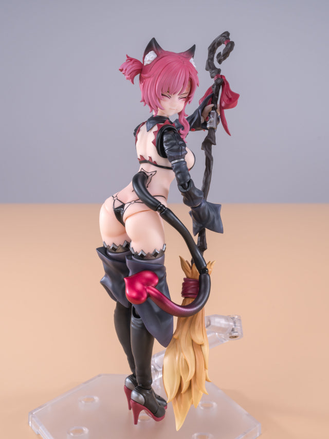 CIYUANJUXIANG(EXSSRION) THE APPRENTICE WITCH HOSHIKAWA NECO 1/12 SCALE ACTION FIGURE (RED)
