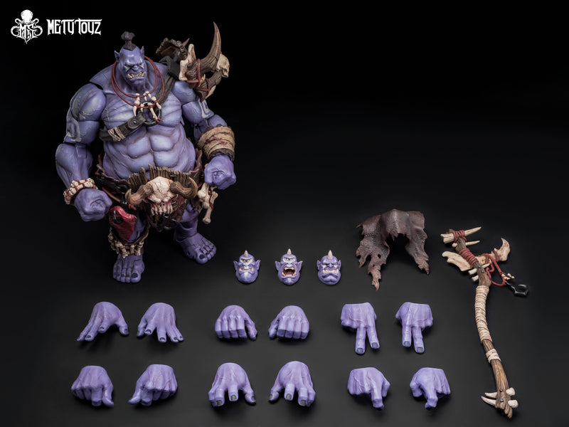 THE WORLD OF ADVENTURERS Mety toyz GORASH BONEGLYPH 1/10 SCALE ACTION FIGURE