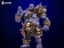 THE WORLD OF ADVENTURERS Mety toyz GORASH BONEGLYPH 1/10 SCALE ACTION FIGURE