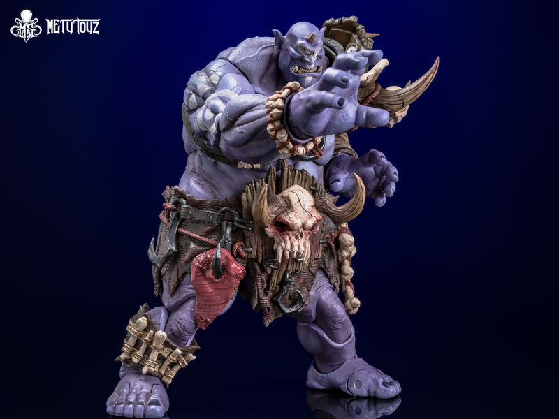 THE WORLD OF ADVENTURERS Mety toyz GORASH BONEGLYPH 1/10 SCALE ACTION FIGURE