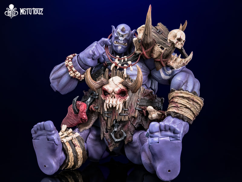 THE WORLD OF ADVENTURERS Mety toyz GORASH BONEGLYPH 1/10 SCALE ACTION FIGURE