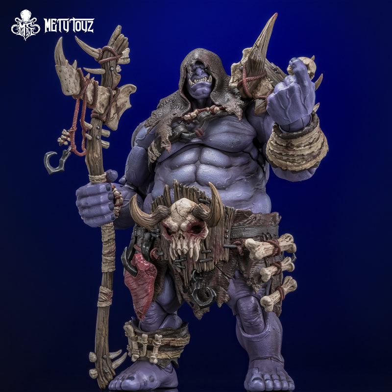 THE WORLD OF ADVENTURERS Mety toyz GORASH BONEGLYPH 1/10 SCALE ACTION FIGURE