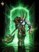 Original HERO TOYS DEMON GATEKEEPER ZAKUUN 1/10 SCALE ACTION FIGURE