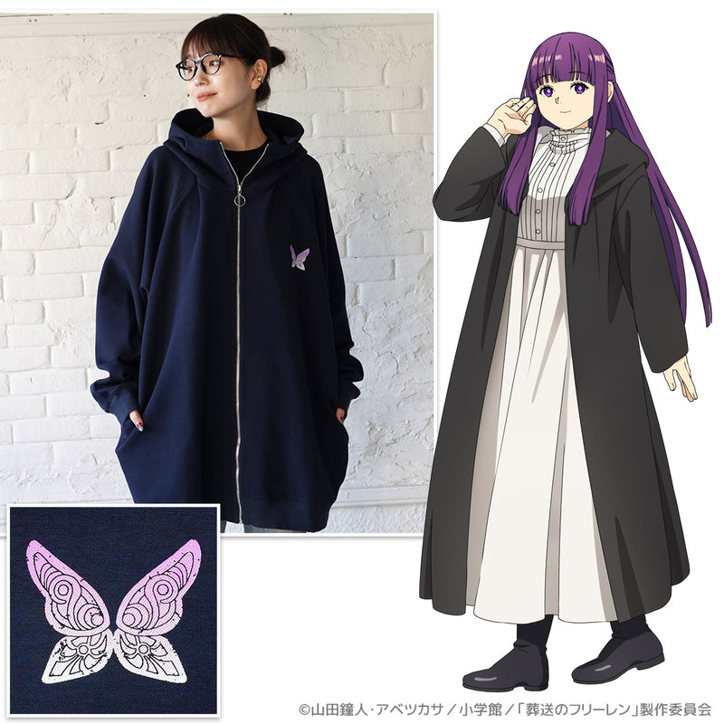 Frieren: Beyond Journey's End ACROSS Big Silhouette Hoodie Fern