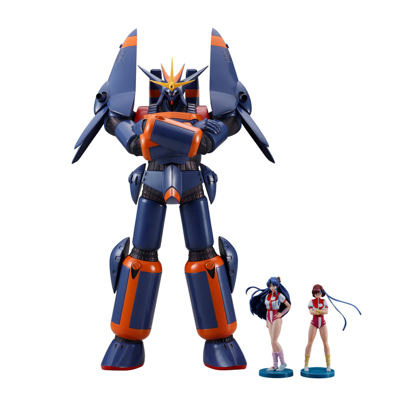 Gunbuster Kaiyodo ARTPLA SCULPTURE WORKS Gunbuster & Takaya Noriko & Amano Kazumi Absolute Defense Battle of the Solar System