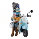 Yurucamp Kaiyodo ARTPLA Shima Rin & Motorcycle Set