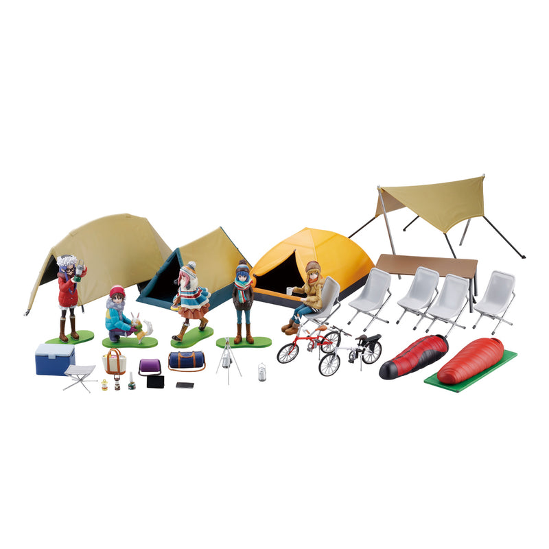 Yuru Camp Kaiyodo ARTPLA Outdoor Activities Club & Camp Set(JP)