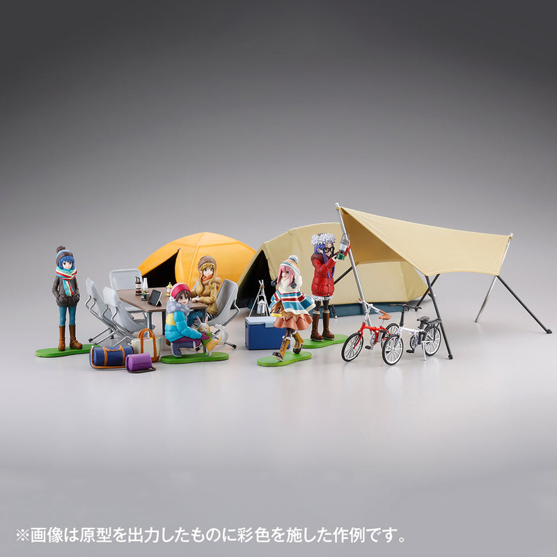 Yurucamp Kaiyodo ARTPLA Camp Set (Rerelease)