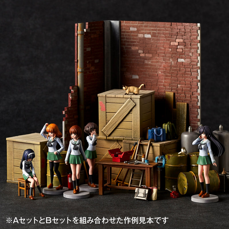 GIRLS und PANZER das Finale Kaiyodo ARTPLA Garage Set B