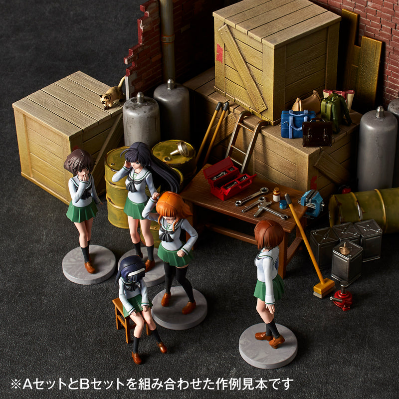 GIRLS und PANZER das Finale Kaiyodo ARTPLA Garage Set B