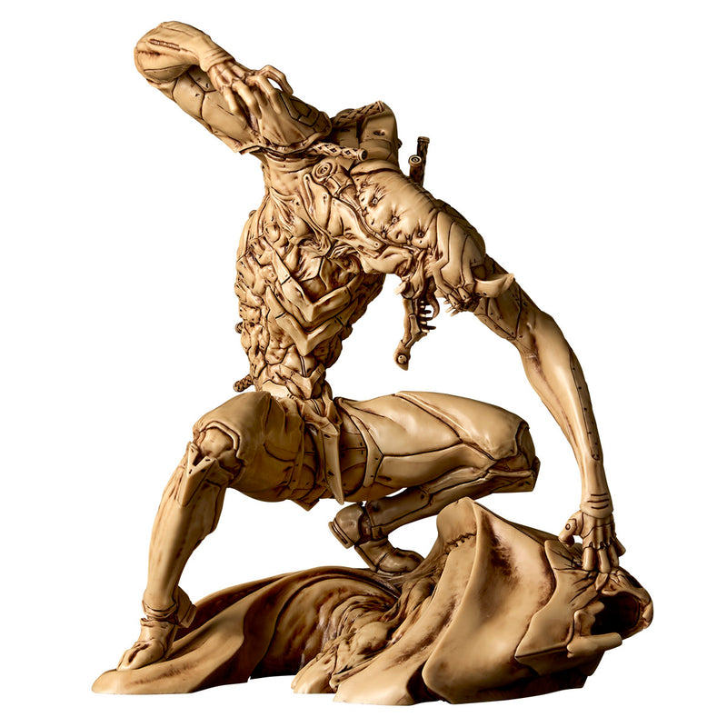 Evangelion: 2.0 You Can (Not) Advance. Kaiyodo ARTPLA SCULPTURE WORKS Evangelion Unit-02 2nd Mode The Beast Battle of GeoFront Beige Color Ver.