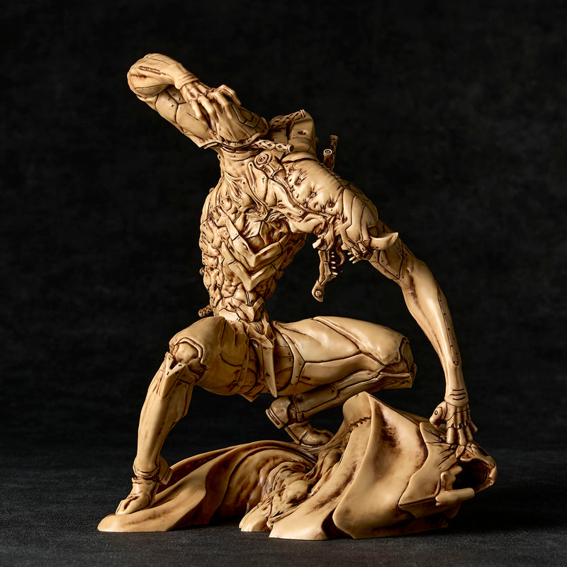 Evangelion: 2.0 You Can (Not) Advance. Kaiyodo ARTPLA SCULPTURE WORKS Evangelion Unit-02 2nd Mode The Beast Battle of GeoFront Beige Color Ver.
