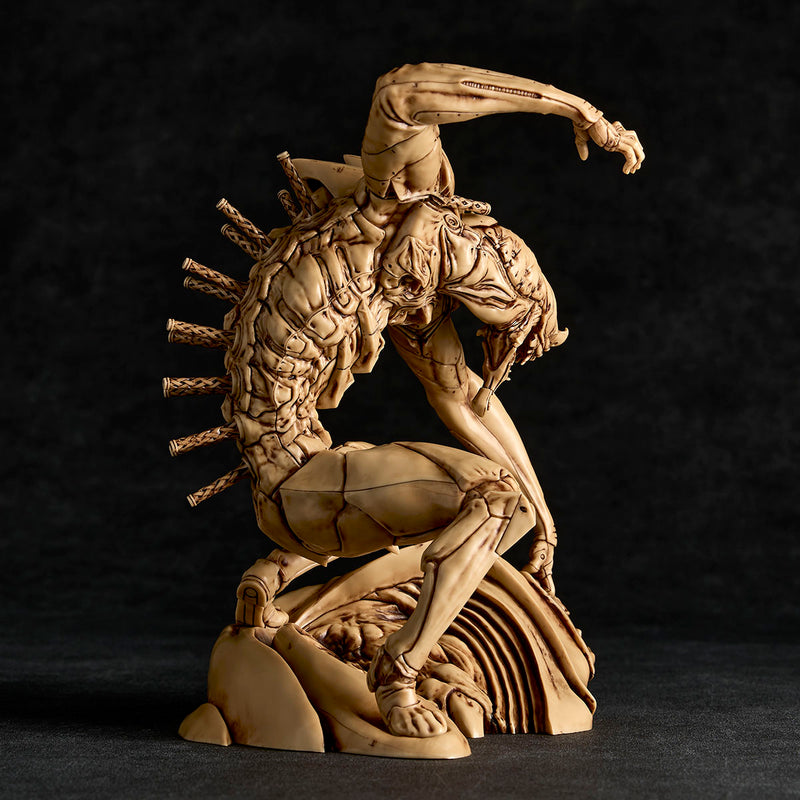 Evangelion: 2.0 You Can (Not) Advance. Kaiyodo ARTPLA SCULPTURE WORKS Evangelion Unit-02 2nd Mode The Beast Battle of GeoFront Beige Color Ver.