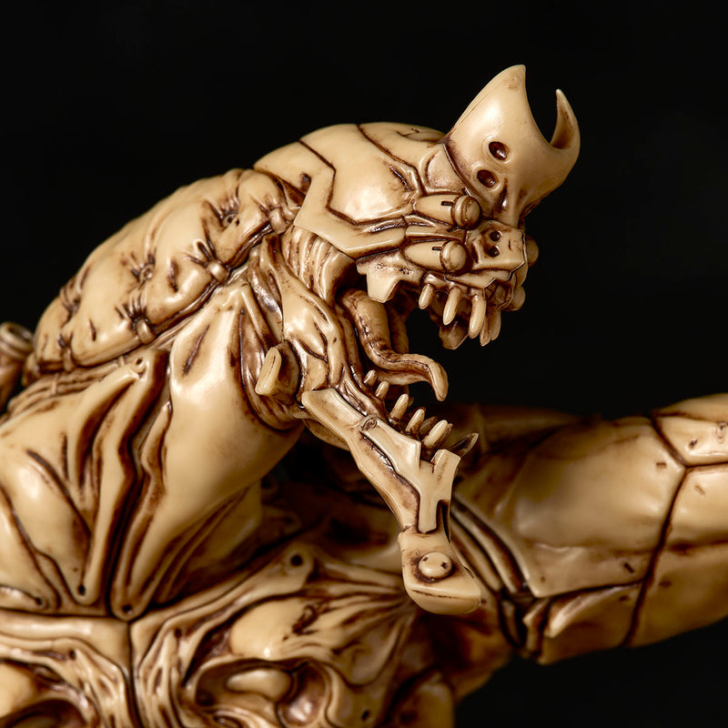 Evangelion: 2.0 You Can (Not) Advance. Kaiyodo ARTPLA SCULPTURE WORKS Evangelion Unit-02 2nd Mode The Beast Battle of GeoFront Beige Color Ver.