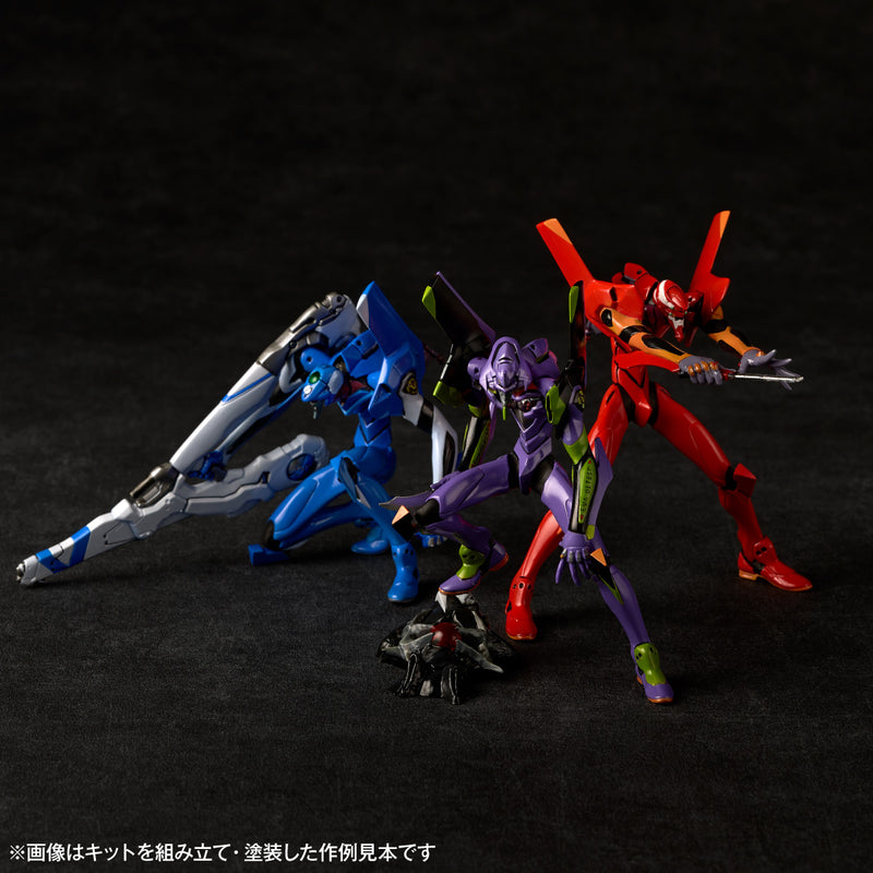 Evangelion Kaiyodo ARTPLA SCULPTURE WORKS Evangelion Unit-01 & Unit-02 & Unit-00 Kai Interception in Tokyo-3