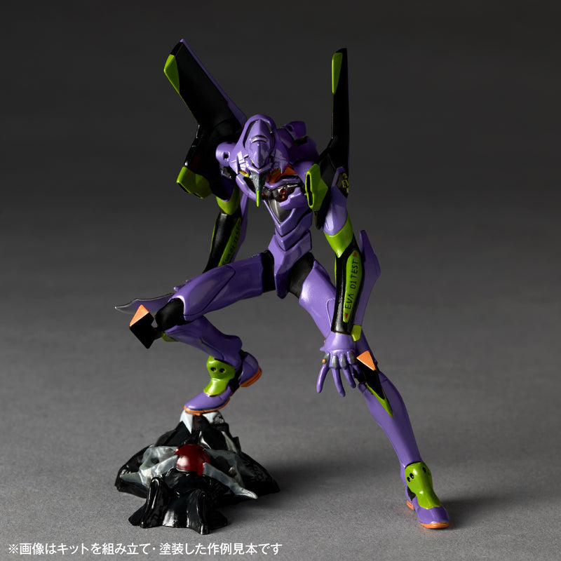 Evangelion Kaiyodo ARTPLA SCULPTURE WORKS Evangelion Unit-01 & Unit-02 & Unit-00 Kai Interception in Tokyo-3