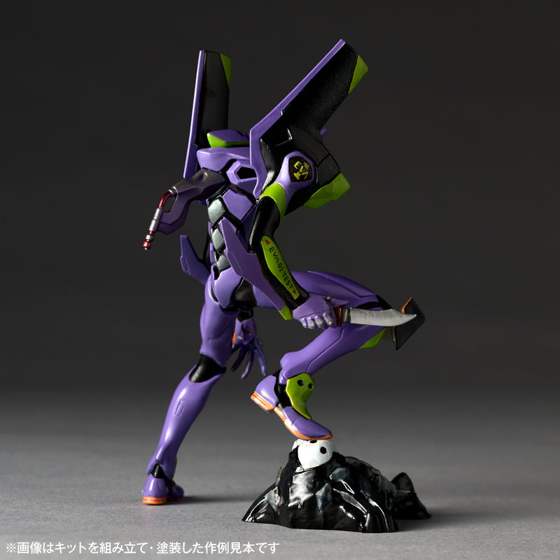 Evangelion Kaiyodo ARTPLA SCULPTURE WORKS Evangelion Unit-01 & Unit-02 & Unit-00 Kai Interception in Tokyo-3