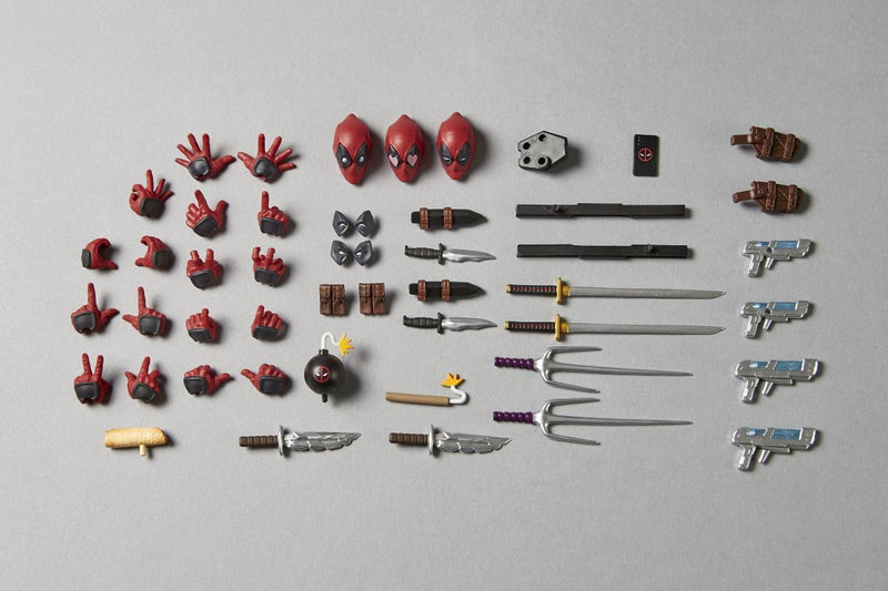 Deadpool Kaiyodo Revoltech Amazing Yamaguchi Deadpool Ver. 2.5