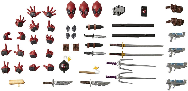 Deadpool Kaiyodo Revoltech Amazing Yamaguchi Deadpool Ver. 2.5