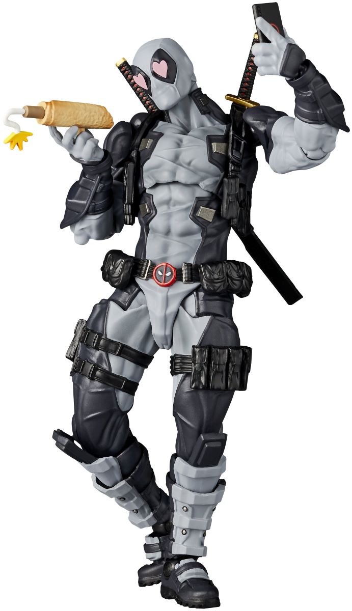Deadpool Kaiyodo Revoltech Amazing Yamaguchi Deadpool Ver. 2.5 X-FORCE Color Ver.