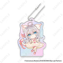 Alya Sometimes Hides Her Feelings in Russian D-techno Trading Aurora Acrylic Key Chain (Cat Style)