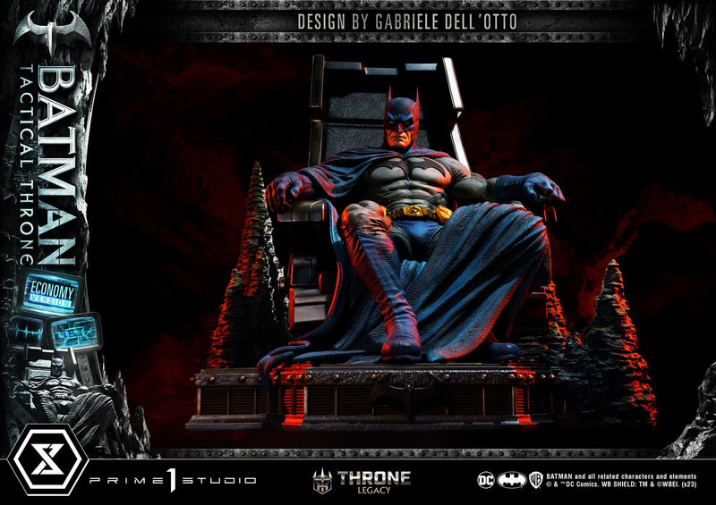 Batman (Comics) Prime 1 Studio Throne Legacy Batman Tactical Throne Design by Gabriele Dell'Otto Economy Version