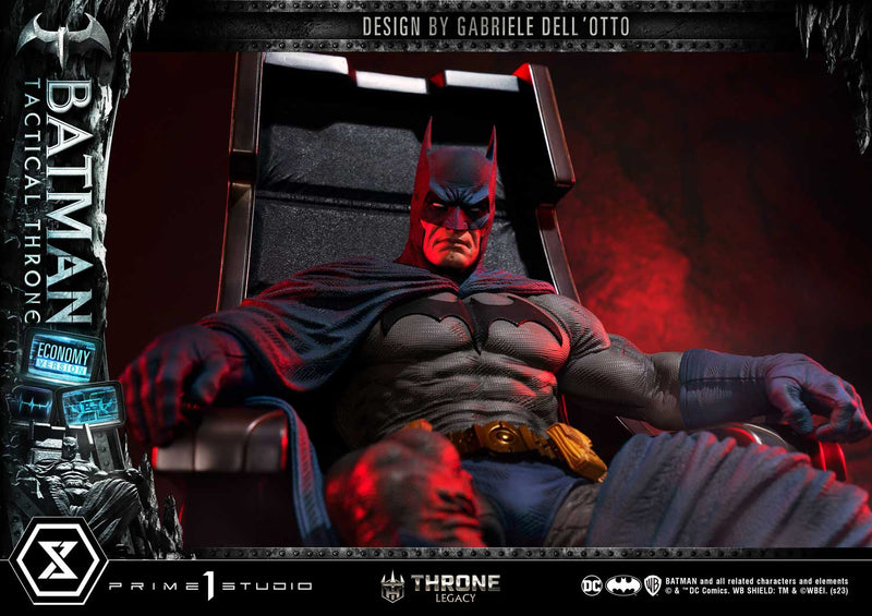 Batman (Comics) Prime 1 Studio Throne Legacy Batman Tactical Throne Design by Gabriele Dell'Otto Economy Version