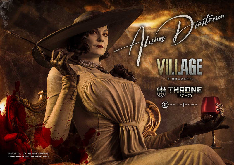 Resident Evil Village Prime 1 Studio Throne Legacy Alcina Dimitrescu