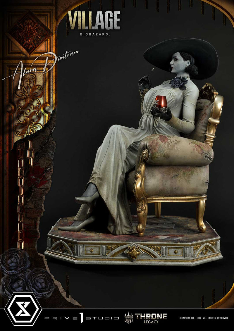 Resident Evil Village Prime 1 Studio Throne Legacy Alcina Dimitrescu