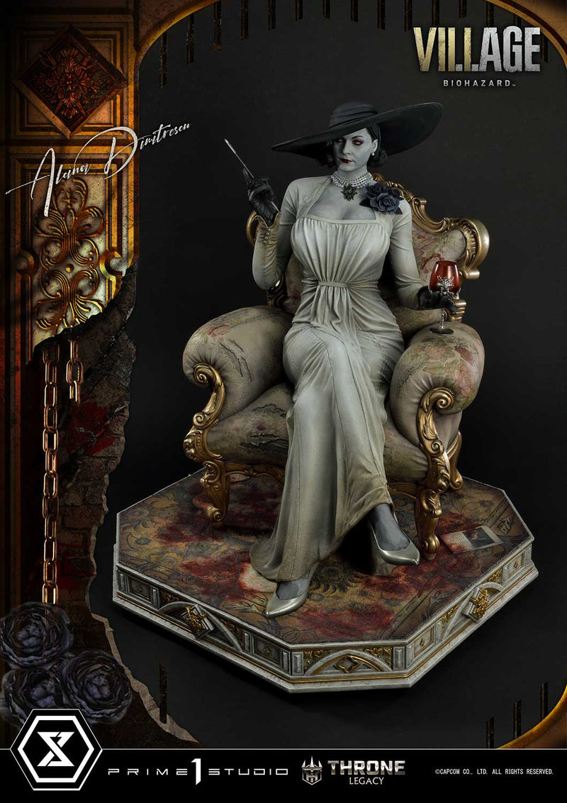 Resident Evil Village Prime 1 Studio Throne Legacy Alcina Dimitrescu