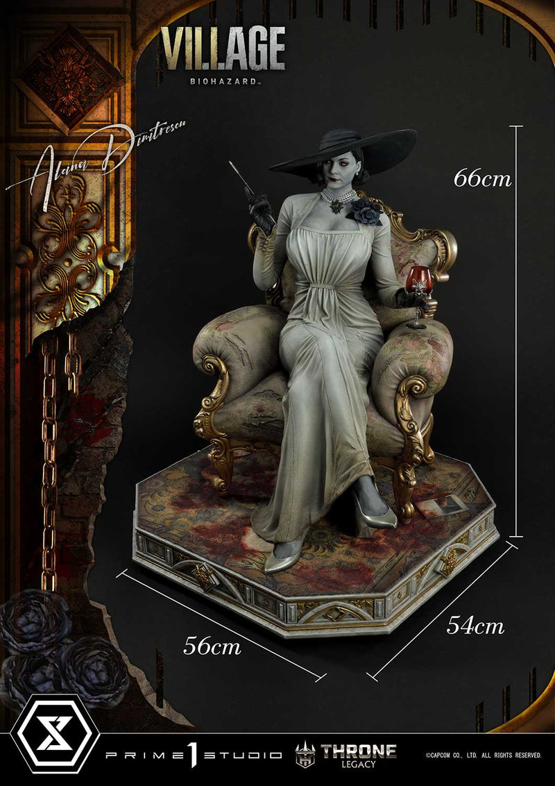 Resident Evil Village Prime 1 Studio Throne Legacy Alcina Dimitrescu