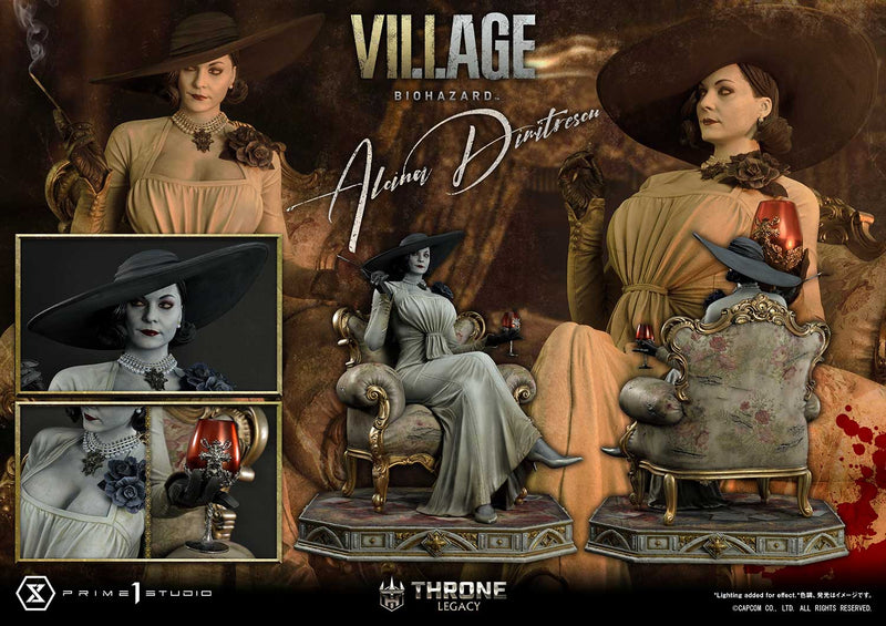 Resident Evil Village Prime 1 Studio Throne Legacy Alcina Dimitrescu