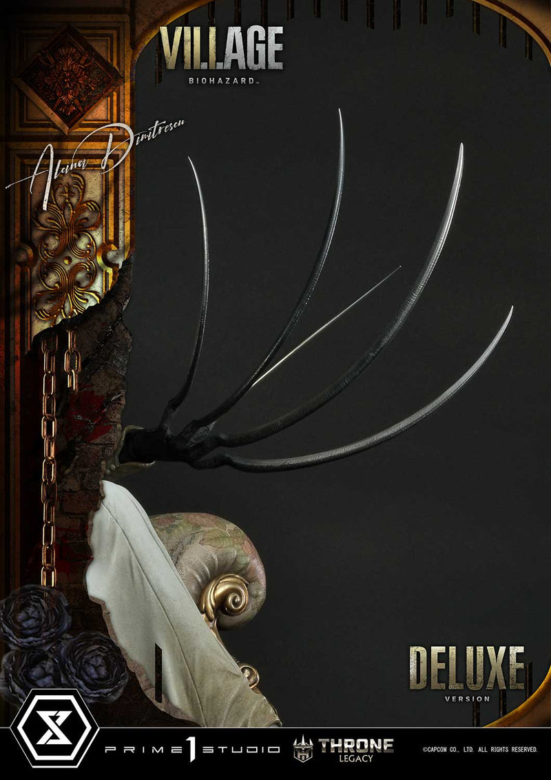 Resident Evil Village Prime 1 Studio Throne Legacy Alcina Dimitrescu Deluxe Bonus Version