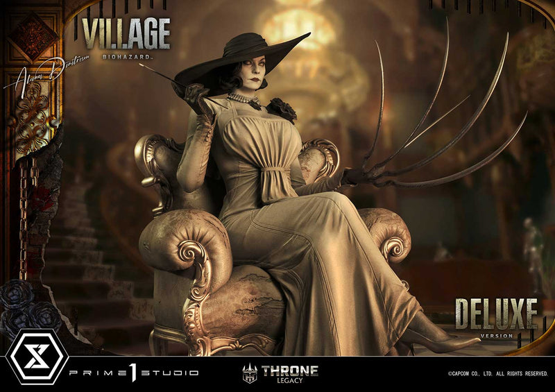 Resident Evil Village Prime 1 Studio Throne Legacy Alcina Dimitrescu Deluxe Bonus Version