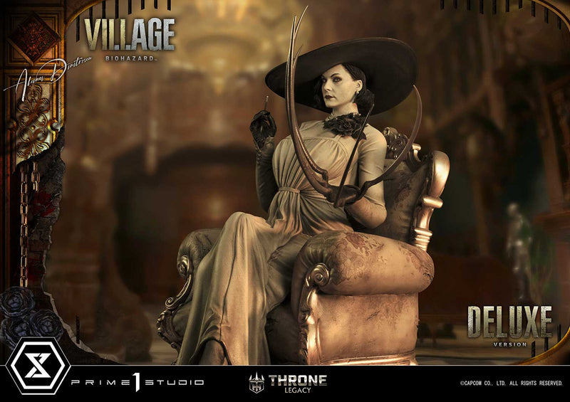 Resident Evil Village Prime 1 Studio Throne Legacy Alcina Dimitrescu Deluxe Bonus Version